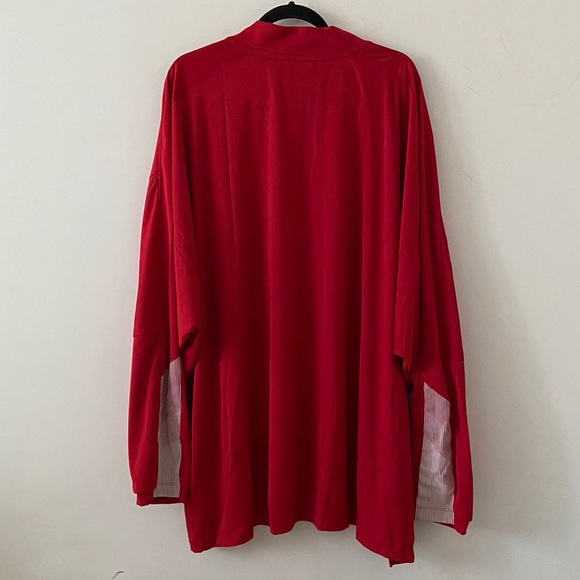 Men’s Adidas Sideline 21 1/4 Zip LS Knit Top Size 4XL - Picture 2 of 2